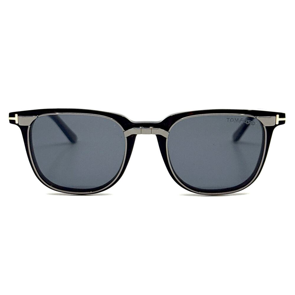 New!!! TOM FORD Clip-On Sunglasses/Eyeglasses TF5916-B 052 Authentic
